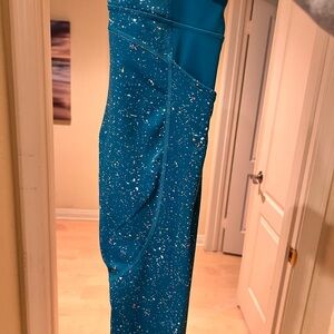 Teal Speckled Leggings